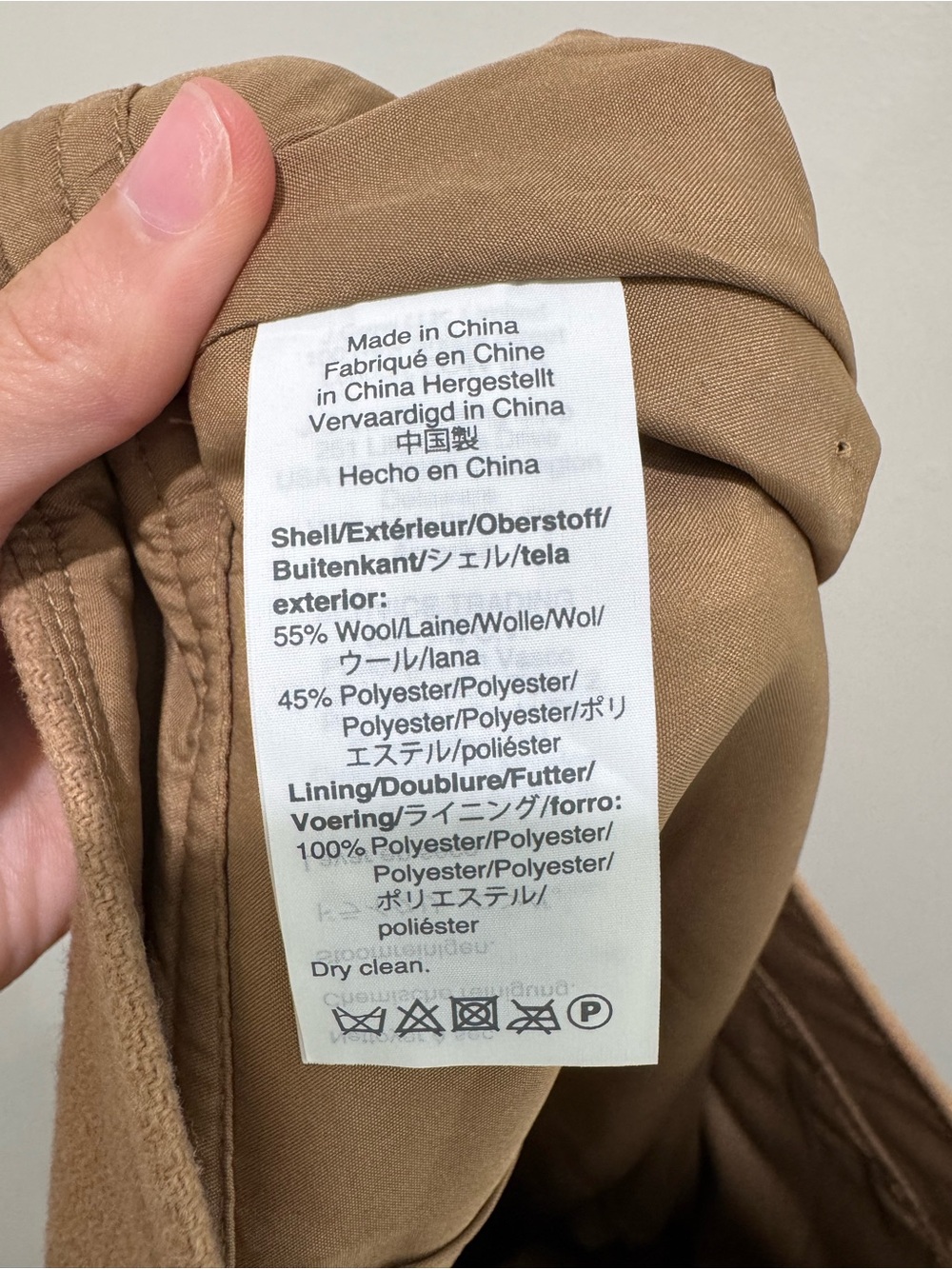 J.Crew Camel Wool Blend Mini Skirt Size 2 - Picture 6 of 7